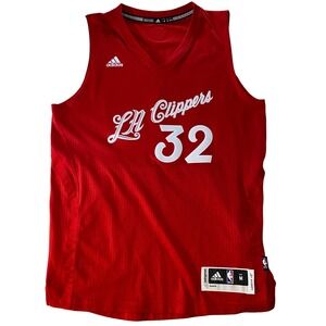 Adidas LA Clippers Swingman Jersey Christmas Day Blake Griffin 32 Medium Red NBA
